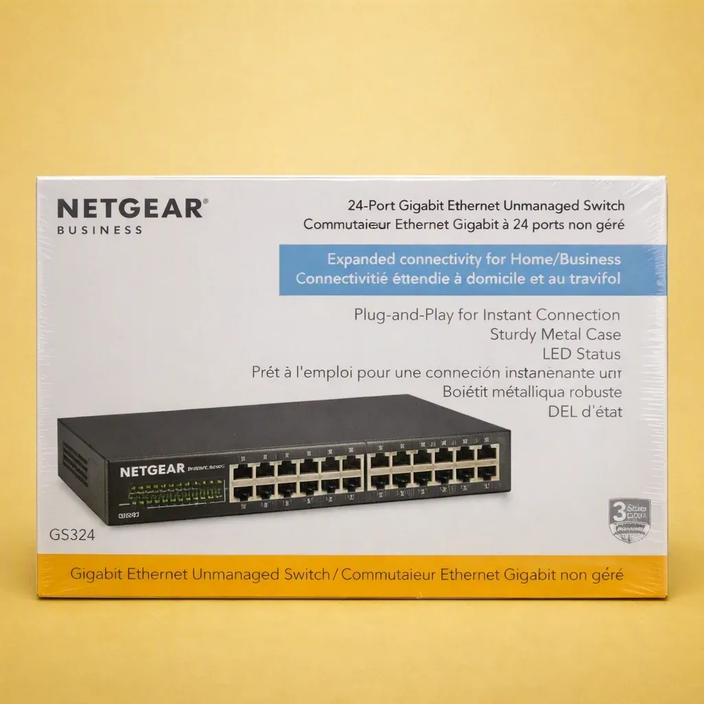 NETGEAR Gs324 (business Series) 24 Puertos